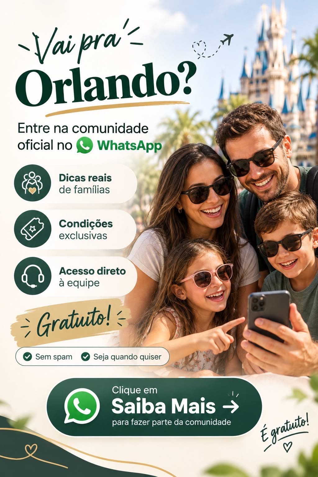 Grupo de WhatsApp da Encantrip: Promoções, Novidades dos Parques e Acesso Direto à Equipe