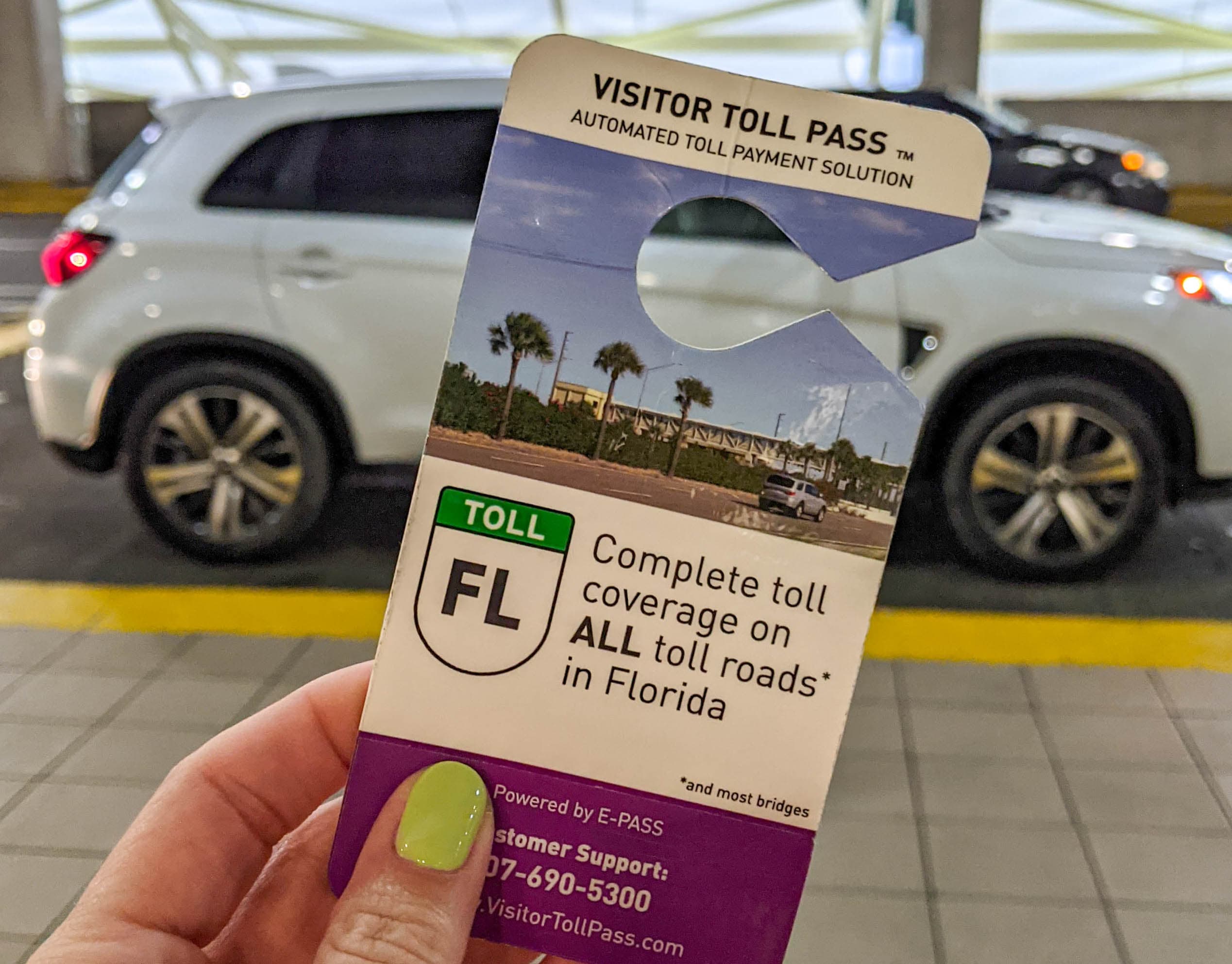Visitor Toll Pass: o Passe de Pedágio Gratuito de Orlando e Onde Ele Fica no Aeroporto