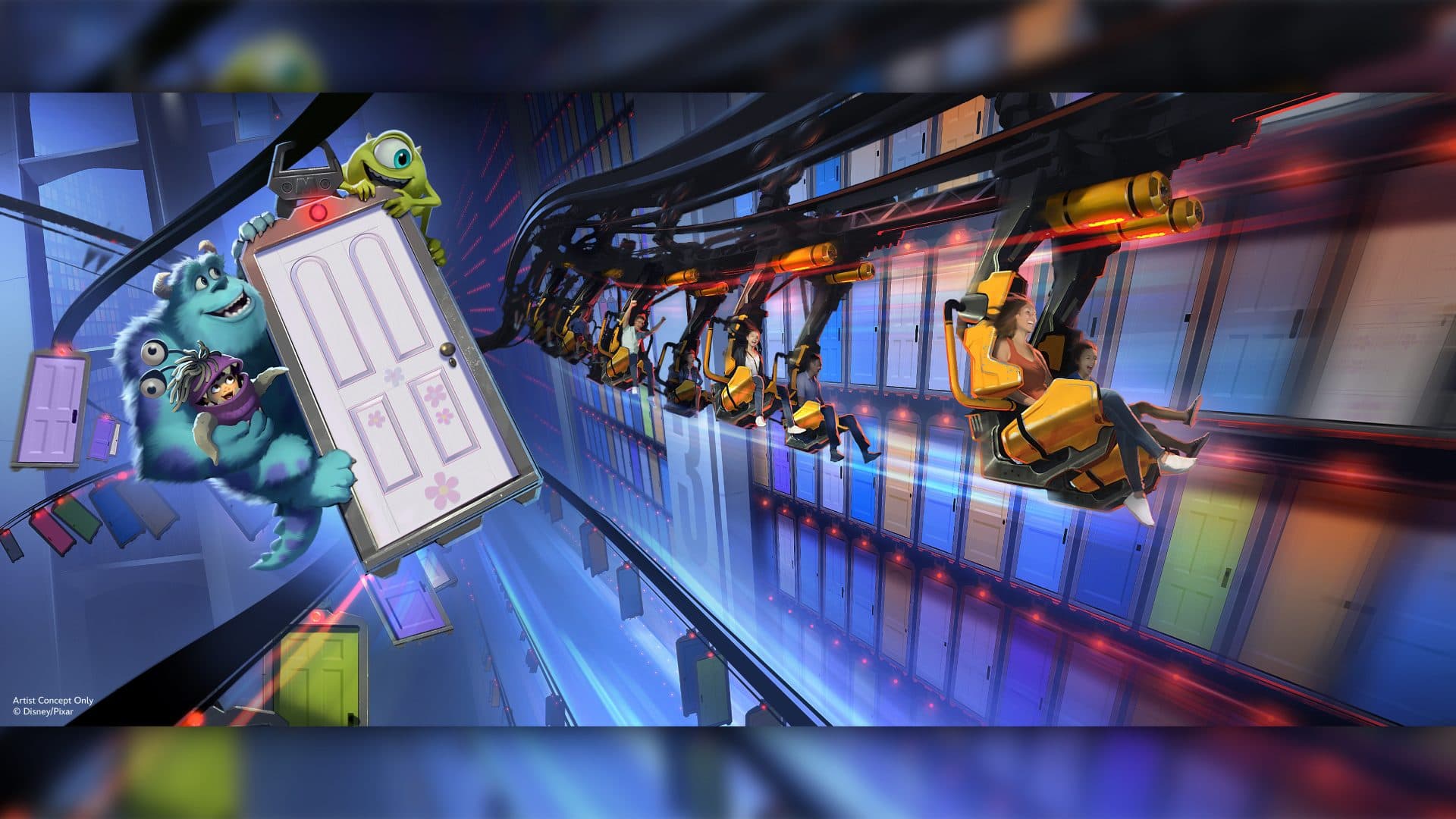 Monstropolis no Hollywood Studios: a Área de Monstros S.A. Ganha Novas Artes e Abre em 2027